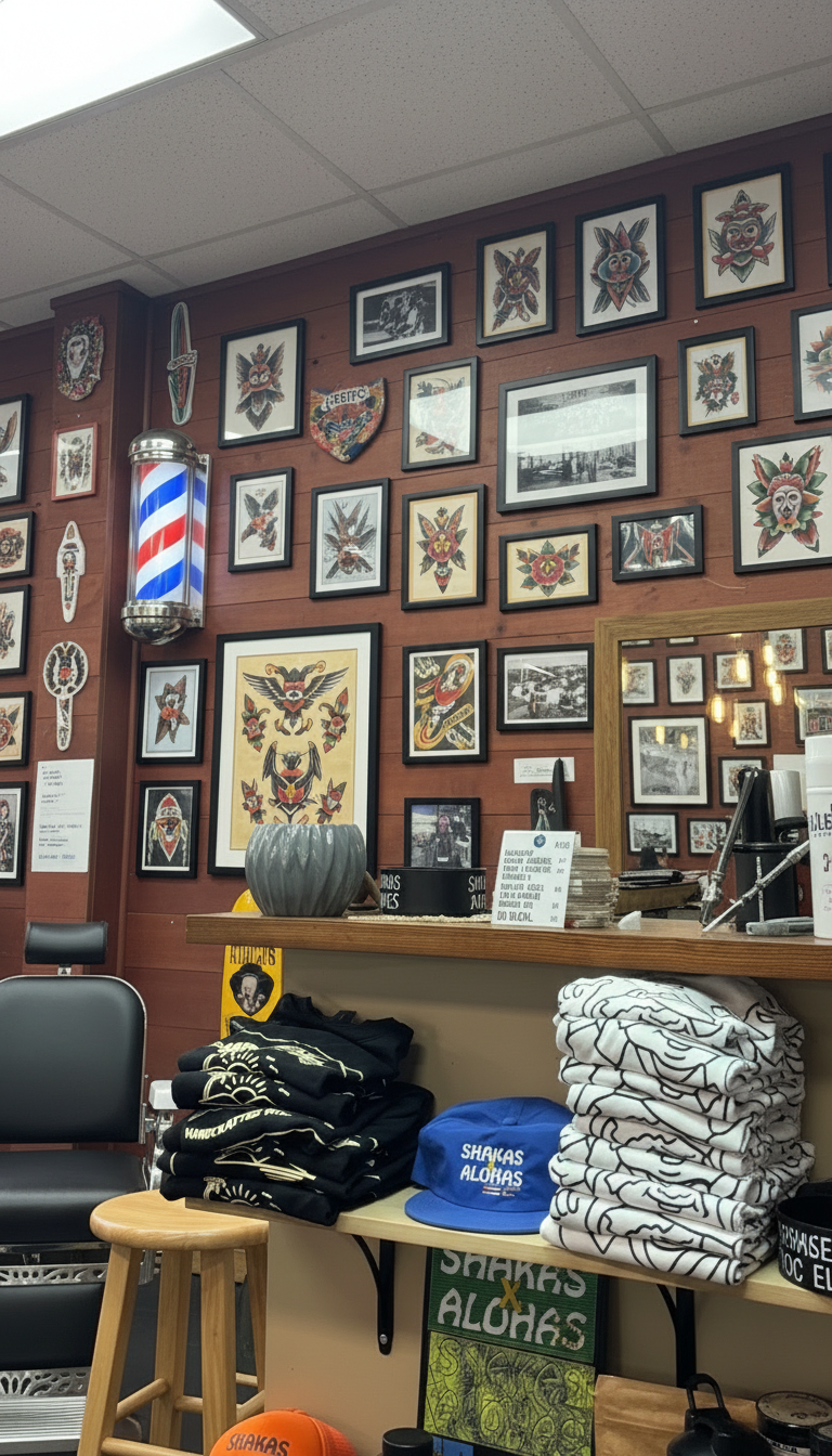 Tattoo flash art collection and merch at Hideaway